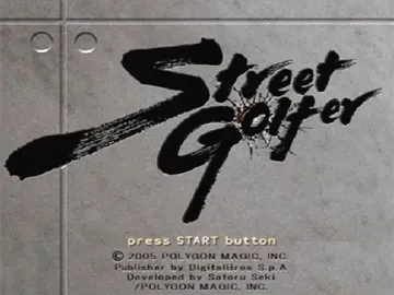 Simple 2000 Series Ultimate Vol. 12 - Street Golfer (Japan) screen shot title